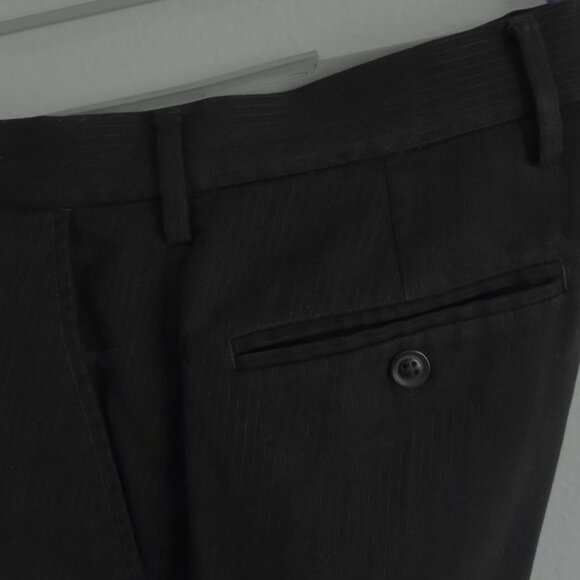 J Ferrar Other - J Ferrar Black Dress Slack / Pants Men Size 30X29 Business Formal Straight Leg